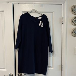 Vineyard Vines Dark Blue Ribbed Top